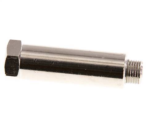 G 1/8'' F/M Nickel plated Brass Extension 16 Bar - 45 mm [2 Pieces]
