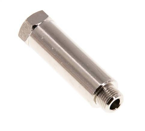 G 1/8'' F/M Nickel plated Brass Extension 16 Bar - 45 mm [2 Pieces]