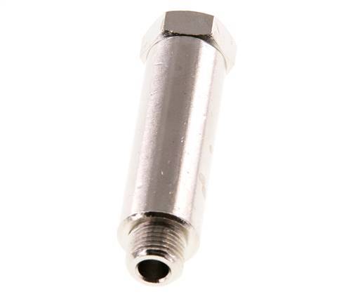 G 1/8'' F/M Nickel plated Brass Extension 16 Bar - 45 mm [2 Pieces]