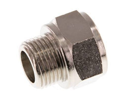 G 3/8'' F/M Nickel plated Brass Extension 16 Bar - 14 mm [2 Pieces]