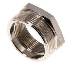 G 1 1/2'' x G 2'' F/M Anillo reductor de latón niquelado 16 Bar