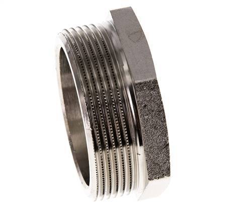G 1 1/4'' x G 2'' F/M Anillo reductor de latón niquelado 16 Bar