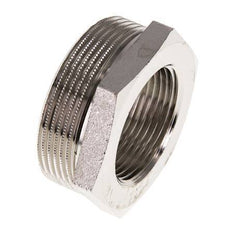 G 1 1/4'' x G 2'' F/M Anillo reductor de latón niquelado 16 Bar