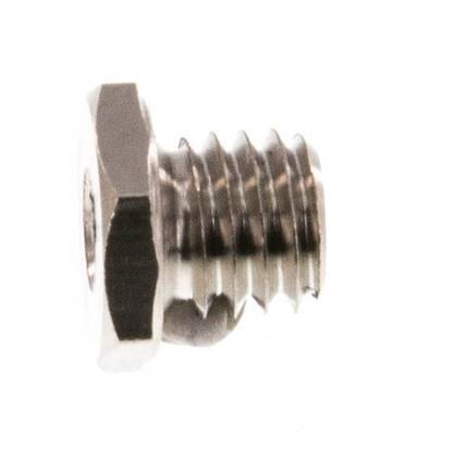 M3 x M5 F/M Nickel plated Brass Reducing Ring 16 Bar [2 Pieces]
