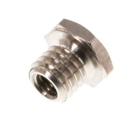 M3 x M5 F/M Nickel plated Brass Reducing Ring 16 Bar [2 Pieces]