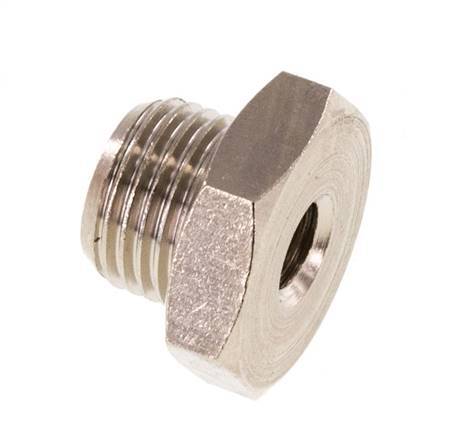 M5 x G 1/8'' F/M Nickel plated Brass Reducing Ring 16 Bar [10 Pieces]