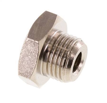 M5 x G 1/8'' F/M Nickel plated Brass Reducing Ring 16 Bar [10 Pieces]