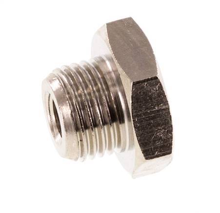 M5 x G 1/8'' F/M Nickel plated Brass Reducing Ring 16 Bar [10 Pieces]