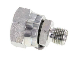 G 1/2'' x G 1/4'' F/M Adaptador reductor de acero galvanizado 300 Bar - Hidráulico