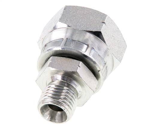 G 1/2'' x G 1/4'' F/M Adaptador reductor de acero galvanizado 300 Bar - Hidráulico