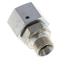 G 1/2'' x G 3/8'' F/M Adaptador Reductor de Acero Cincado 300 Bar - Hidráulico