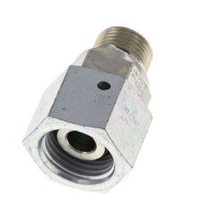 G 1/2'' x G 3/8'' F/M Adaptador Reductor de Acero Cincado 300 Bar - Hidráulico