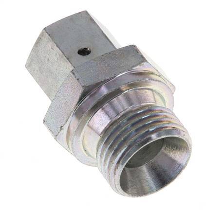 G 1/4'' x G 1/2'' F/M Adaptador reductor de acero galvanizado 350 Bar - Hidráulico