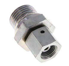 G 1/4'' x G 1/2'' F/M Adaptador reductor de acero galvanizado 350 Bar - Hidráulico