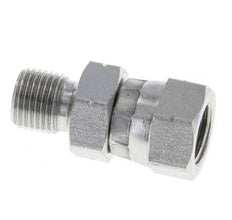 G 1/8'' F/M Adaptador reductor de acero galvanizado 400 Bar - Hidráulico
