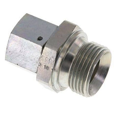 G 3/4'' x G 1'' F/M Adaptador reductor de acero galvanizado 175 Bar - Hidráulico