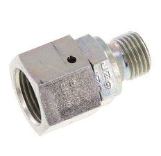 G 3/8'' x G 1/4'' F/M Adaptador reductor de acero cincado 350 Bar - Hidráulico