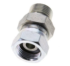 G 3/8'' F/M Adaptador Reductor de Acero Cincado 325 Bar - Hidráulico [2 Piezas]
