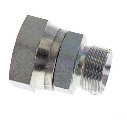 G 1'' x G 3/4'' F/M Adaptador reductor de acero galvanizado 150 Bar - Hidráulico
