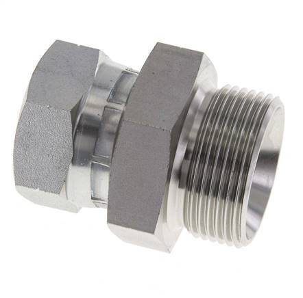 G 1'' x G 1 1/4'' F/M Adaptador Reductor de Acero Cincado 150 Bar - Hidráulico