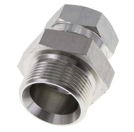 G 1'' x G 1 1/4'' F/M Adaptador Reductor de Acero Cincado 150 Bar - Hidráulico