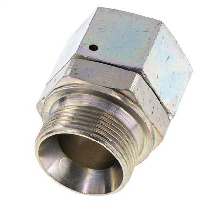 G 1 1/4'' F/M Adaptador Reductor de Acero Cincado 150 Bar - Hidráulico