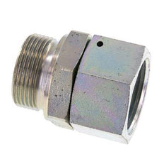 G 1 1/4'' F/M Adaptador Reductor de Acero Cincado 150 Bar - Hidráulico