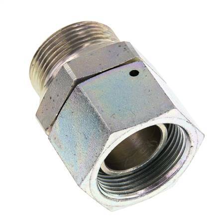 G 1 1/4'' F/M Adaptador Reductor de Acero Cincado 150 Bar - Hidráulico