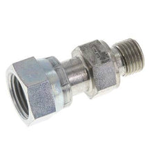 UN 11/16''-16 x G 1/4'' F/M Adaptador reductor de acero galvanizado ORFS 630 Bar - Hidráulico