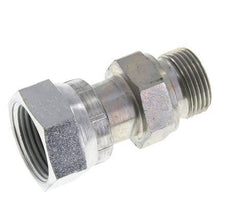 UN 1-3/16''-12 x G 3/4'' F/M Adaptador reductor de acero galvanizado ORFS 400 Bar - Hidráulico