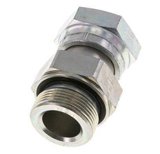 UN 1-11/16''-12 x G 1 1/4'' F/M Adaptador reductor de acero galvanizado ORFS 250 Bar - Hidráulico