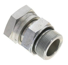 UN 2''-12 x G 1 1/2'' F/M Adaptador reductor de acero galvanizado ORFS 250 Bar - Hidráulico