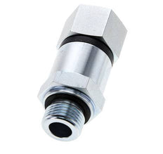 G 1/2'' F/M Junta giratoria de acero galvanizado 400 Bar - Hidráulica - Alta presión