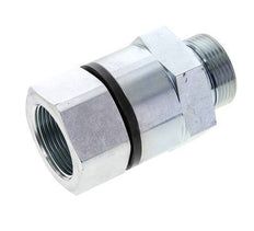 G 1 1/4'' F/M Junta giratoria de acero galvanizado 400 Bar - Hidráulica - Alta presión
