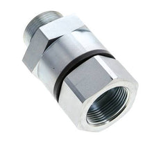 G 1 1/4'' F/M Junta giratoria de acero galvanizado 400 Bar - Hidráulica - Alta presión