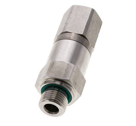 G 1/2'' F/M Junta giratoria de acero inoxidable 250 Bar - Hidráulica - Alta presión