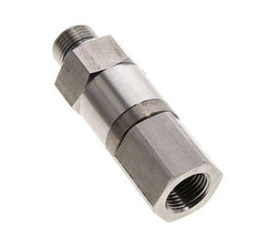 G 1/2'' F/M Junta giratoria de acero inoxidable 250 Bar - Hidráulica - Alta presión