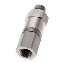 G 1/2'' F/M Junta giratoria de acero inoxidable 250 Bar - Hidráulica - Alta presión