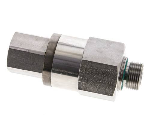 G 3/4'' F/M Junta giratoria de acero inoxidable 250 Bar - Hidráulica - Alta presión