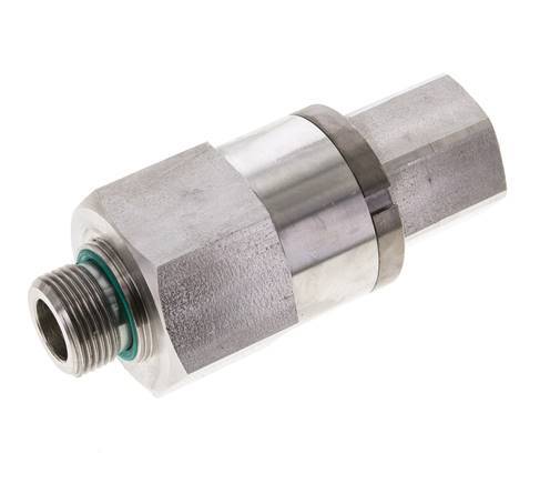 G 3/4'' F/M Junta giratoria de acero inoxidable 250 Bar - Hidráulica - Alta presión
