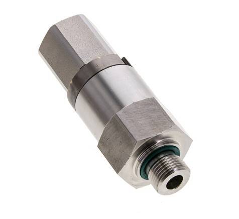 G 3/8'' F/M Junta giratoria de acero inoxidable 250 Bar - Hidráulica - Alta presión