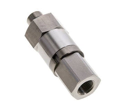 G 3/8'' F/M Junta giratoria de acero inoxidable 250 Bar - Hidráulica - Alta presión