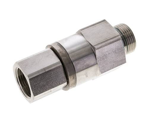 G 1'' F/M Junta giratoria de acero inoxidable 250 Bar - Hidráulica - Alta presión