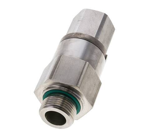 G 1'' F/M Junta giratoria de acero inoxidable 250 Bar - Hidráulica - Alta presión