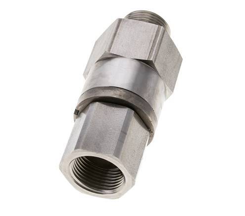 G 1'' F/M Junta giratoria de acero inoxidable 250 Bar - Hidráulica - Alta presión
