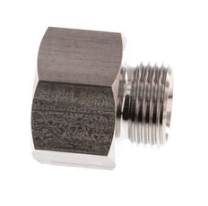G 1/2'' x G 3/8'' F/M Anillo reductor de acero inoxidable 40 Bar