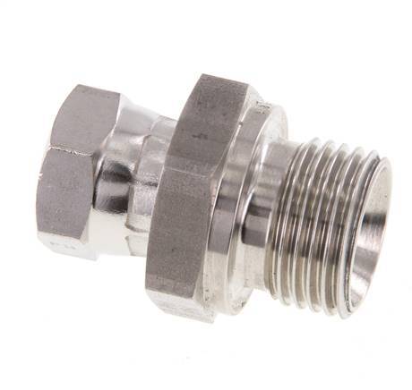 G 1/4'' x G 1/2'' F/M Adaptador reductor de acero inoxidable 350 Bar - Hidráulico