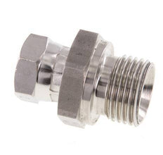 G 1/4'' x G 1/2'' F/M Adaptador reductor de acero inoxidable 350 Bar - Hidráulico