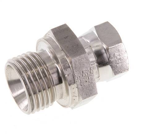 G 1/4'' x G 1/2'' F/M Adaptador reductor de acero inoxidable 350 Bar - Hidráulico