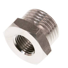 G 1/4'' x G 1/2'' F/M Anillo reductor de acero inoxidable 40 Bar